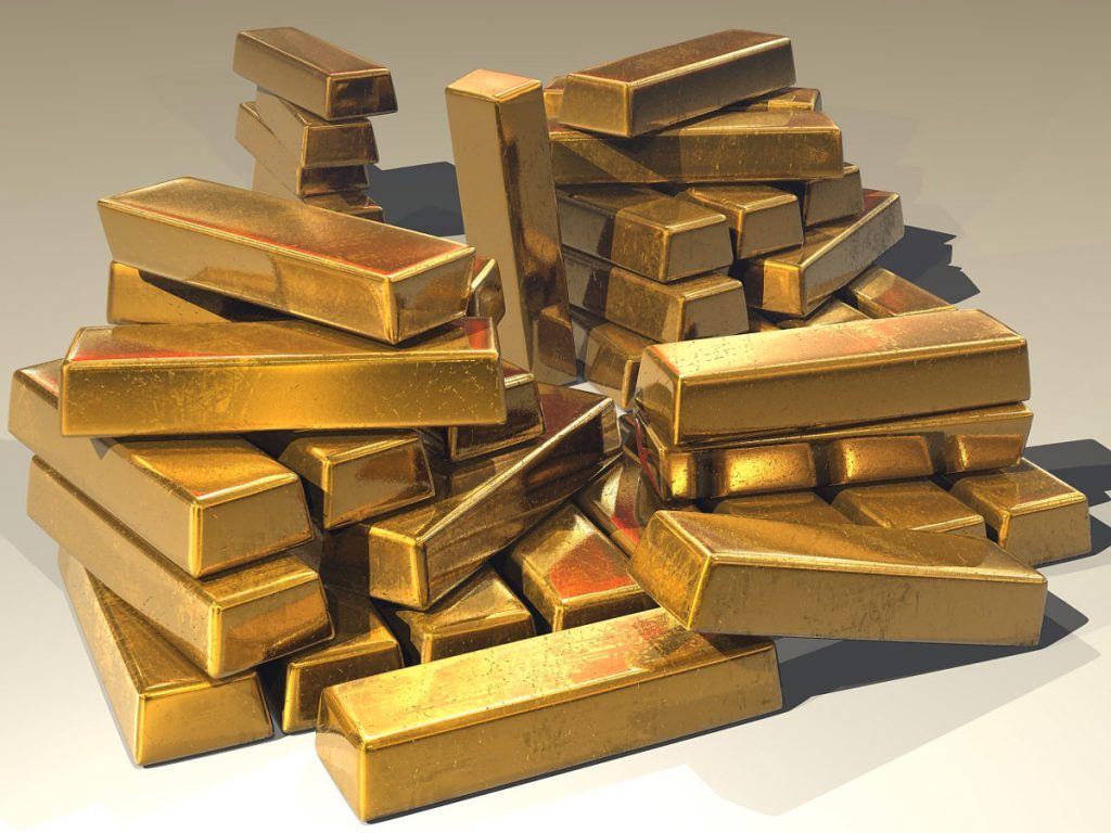 quantità oro nel mondo
