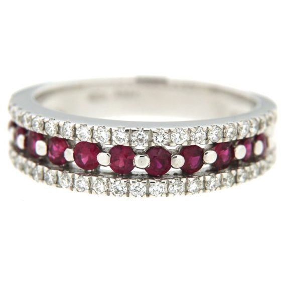 G1564-anello-oro-bianco-diamanti-brillanti-rubini-3