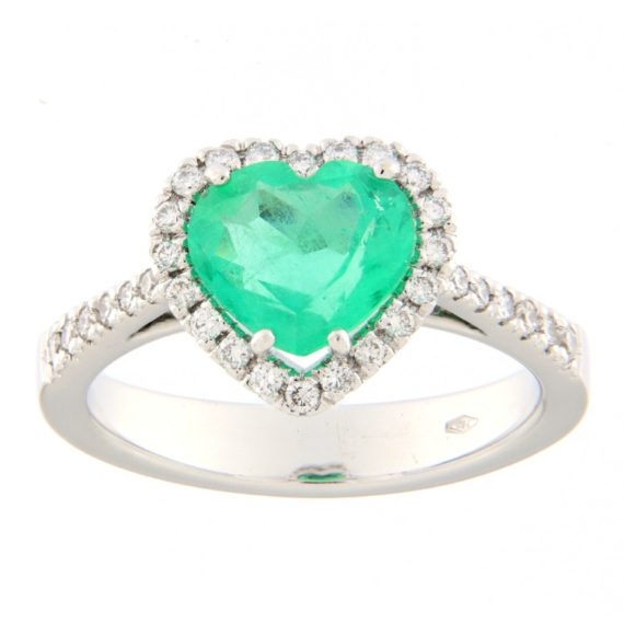 G2776-anello-guidetti-oro-bianco-smeraldo-cuore-diamanti-brillanti
