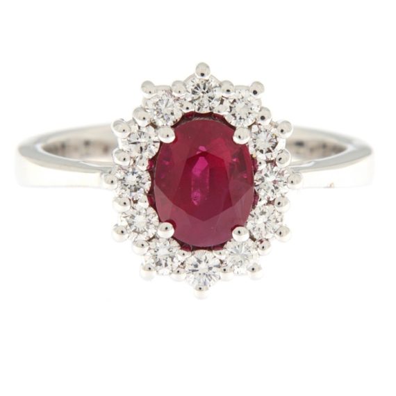 G2796-guidetti-white-gold-ring-with-igi-certified-ruby-​​and-brilliant-cut-diamonds