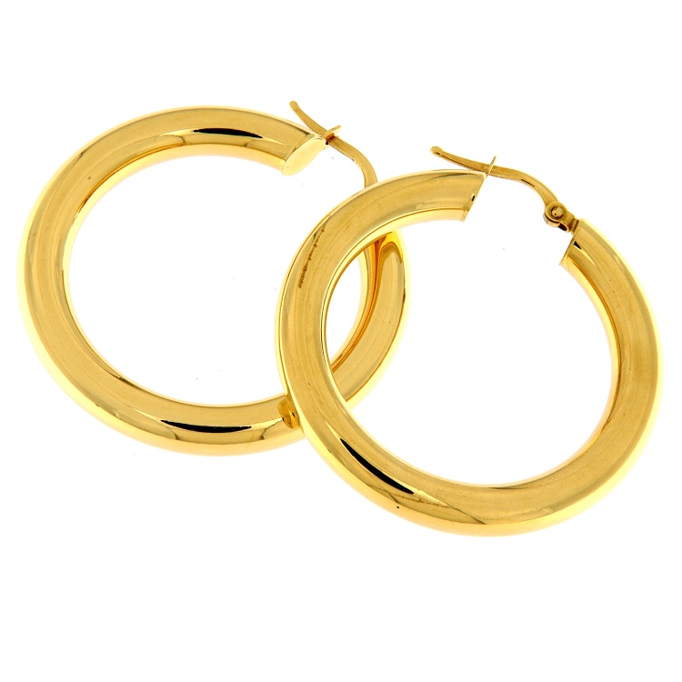 G3078-guidetti-yellow-gold-circle-earrings