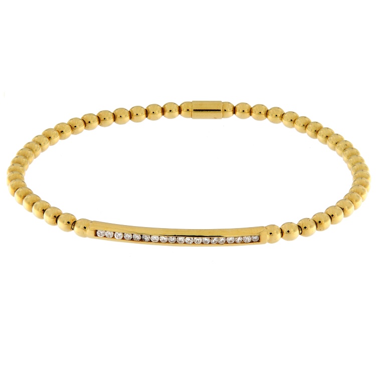 G3242-guidetti-yellow-gold-bracelet-with-brilliant-cut-diamonds